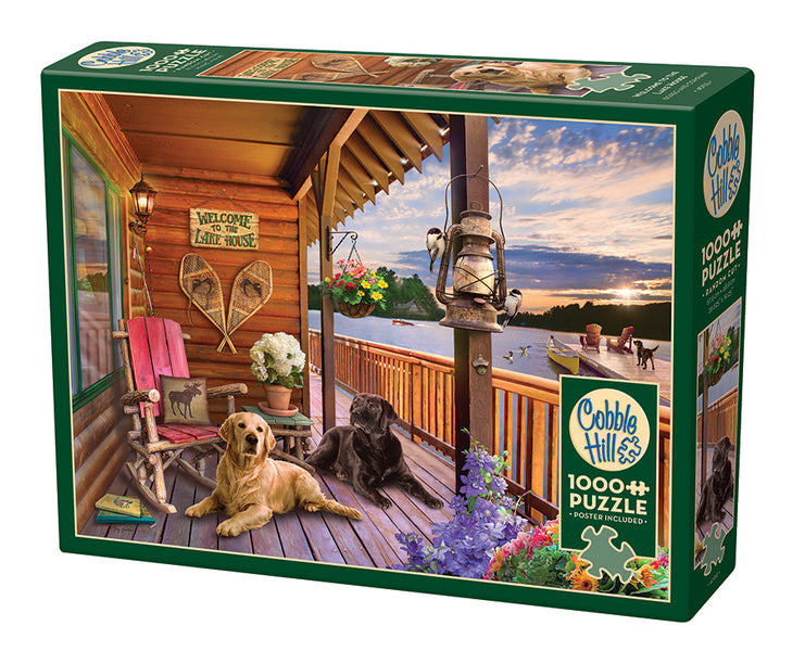 Welcome to the Lake House 1000 piece jigsaw| 40152 |Cobble Hill