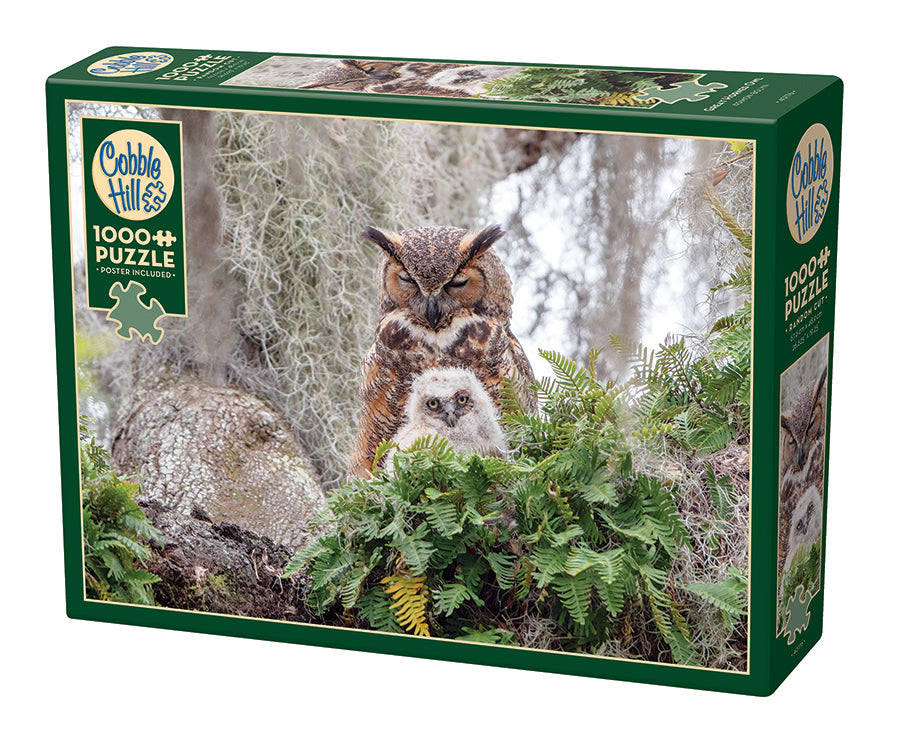 Great Horned Owl 1000 piece jigsaw| 40176 |Cobble Hill Puzzles