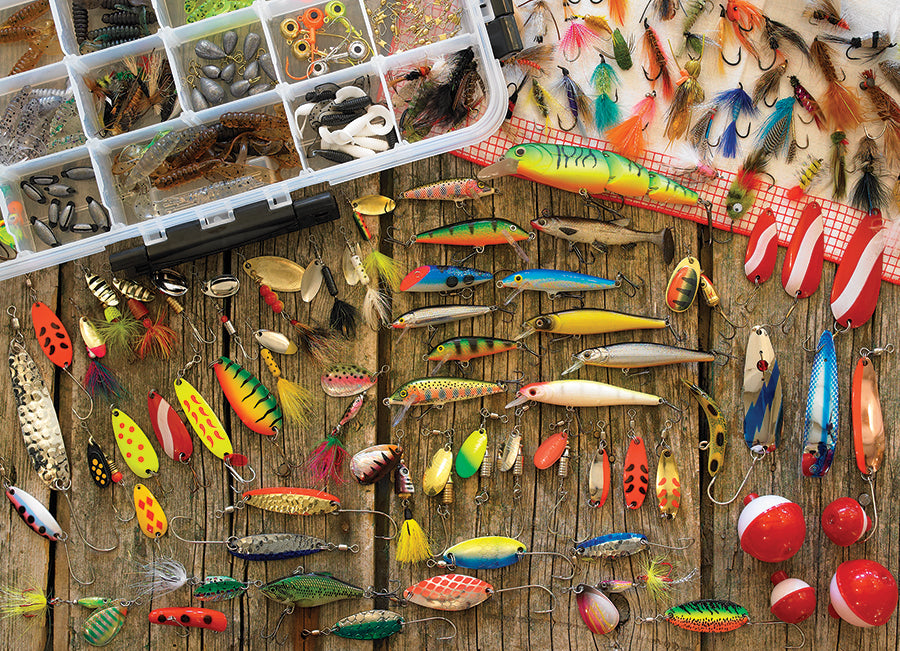 Fishing Lures 1000 piece jigsaw, 40185