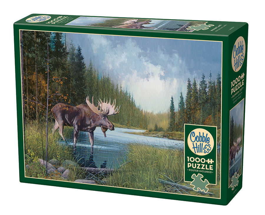 Moose Lake 1000 piece jigsaw| 40196 |Cobble Hill Puzzles Official