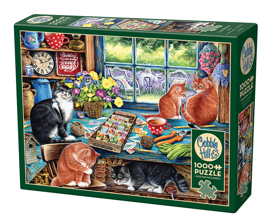 Cats Retreat 1000 piece jigsaw| 40204 |Cobble Hill Puzzles