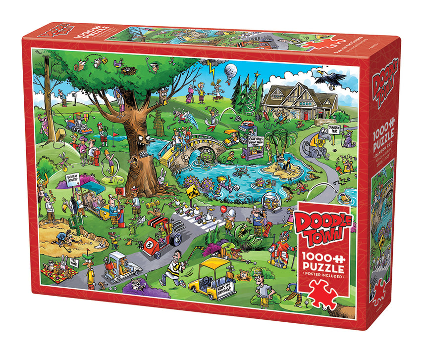 River Escapades 500 Piece 4 in 1 Multi Pack Puzzle Set