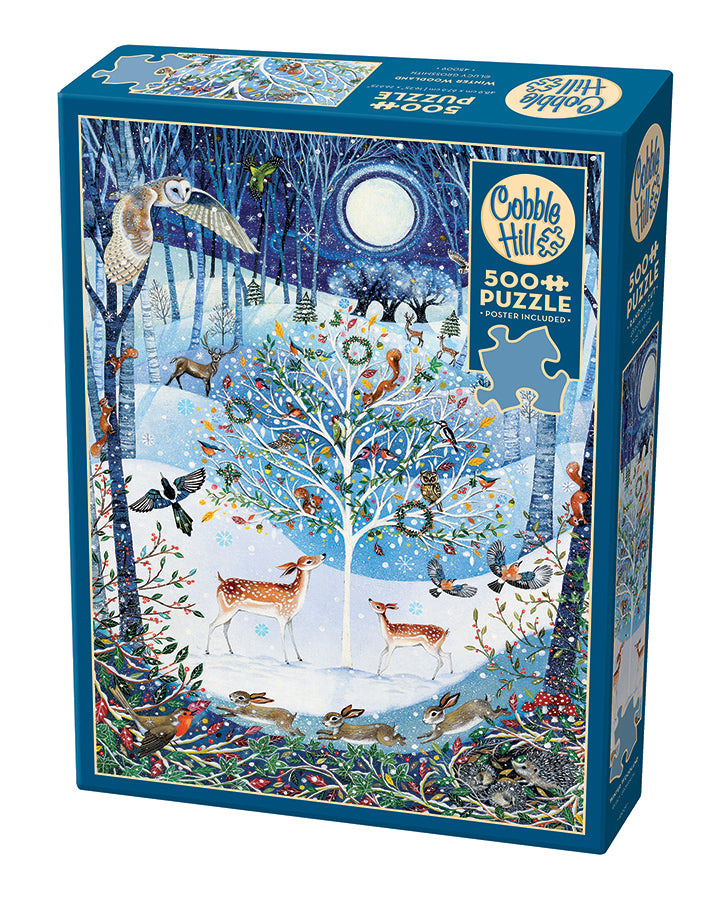 Winter Woodland 500 piece jigsaw| 45009 |Cobble Hill Puzzles