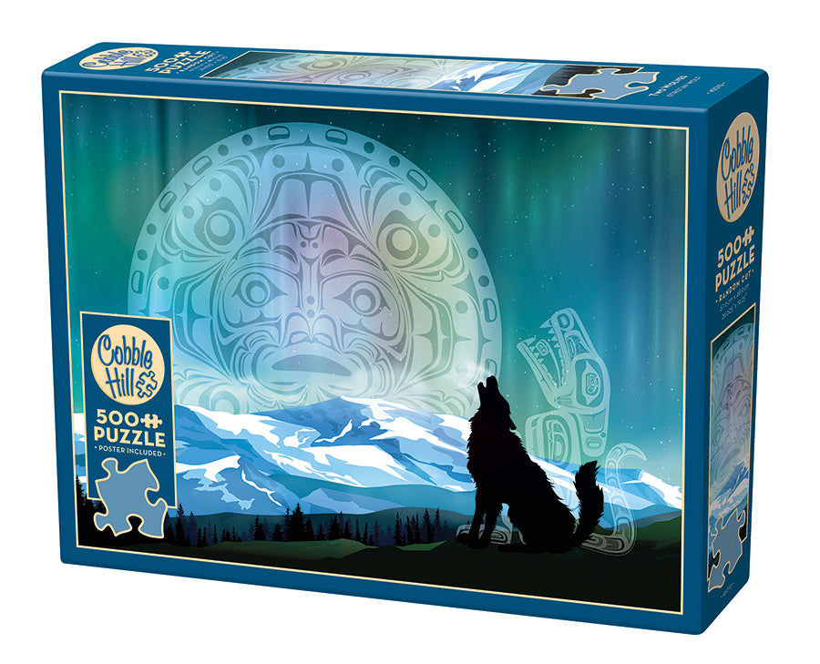 Two Wolves 500 piece jigsaw| 45010 |Cobble Hill Puzzles Official