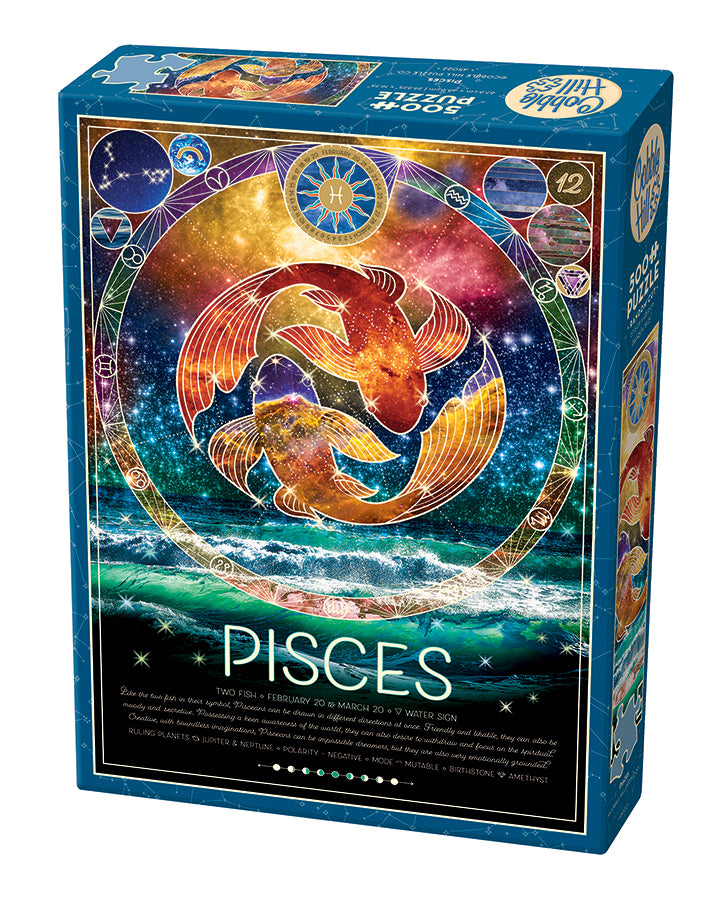 Pisces 500 piece jigsaw| 45022 |Cobble Hill Puzzles Official Website