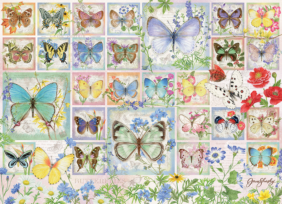 Tuiles papillon | 500 pièces