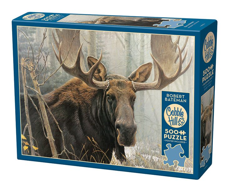Bull Moose 500 piece jigsaw| 45051 |Cobble Hill Puzzles Official Bull Moose 500 piece jigsaw| 45051 |Cobble Hill Puzzles Official
