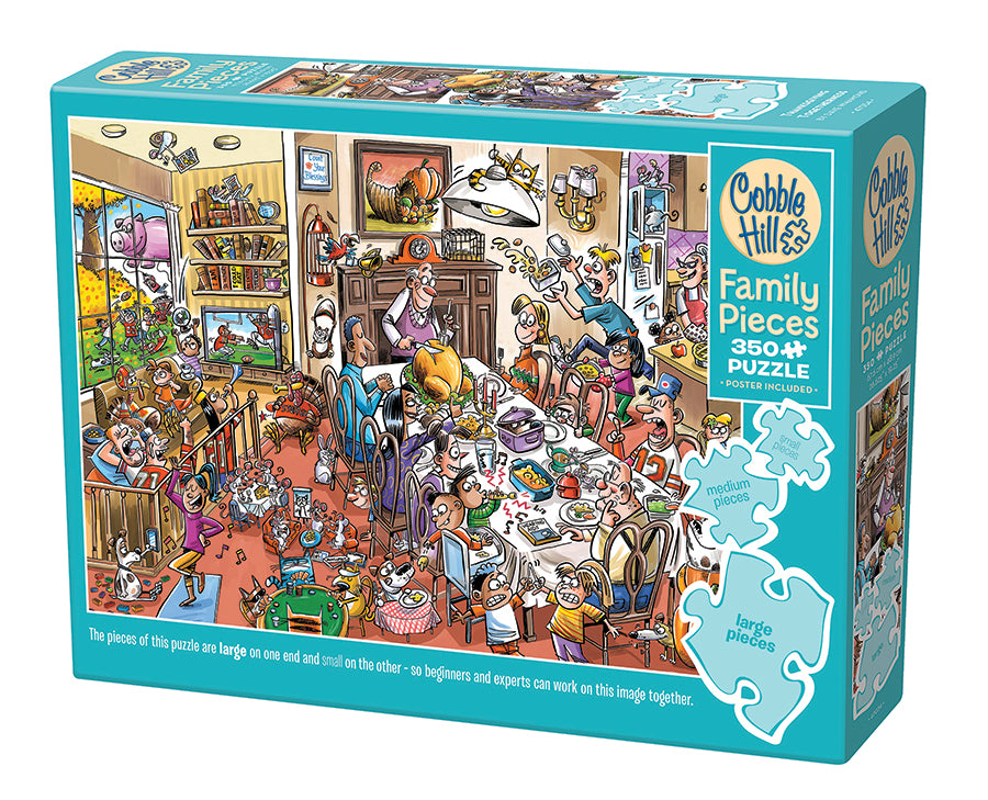 Thanksgiving Togetherness (Family) 350 piece jigsaw| 47034 |Cobble