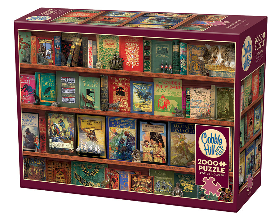NULLPIXELW3.8ROPE 2本セット Adventure Storytime 2000 piece jigsaw| 49002 |Cobble Hill Puzzles