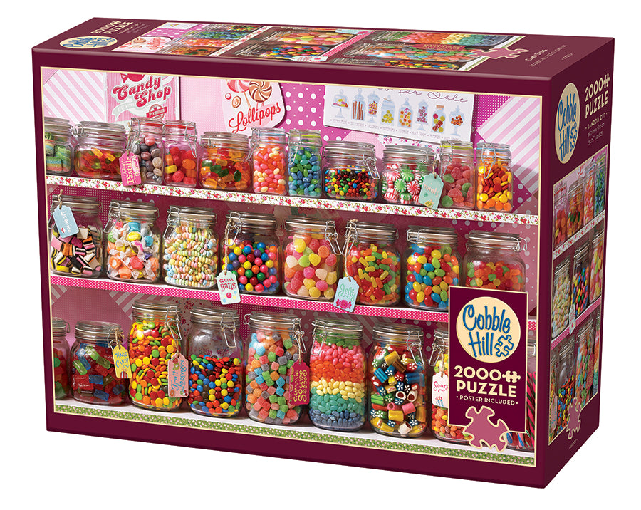 激レア!Candy Candy ナチュラルフラワー 300ピース ジグソーパズル 49003-candy-store-pkg-