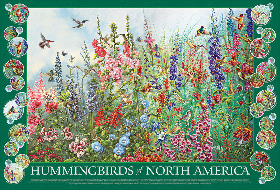 Cobble Hill Puzzle Ducks Of North America – 1000 Teile, Leinenstruktur, Made In USA
