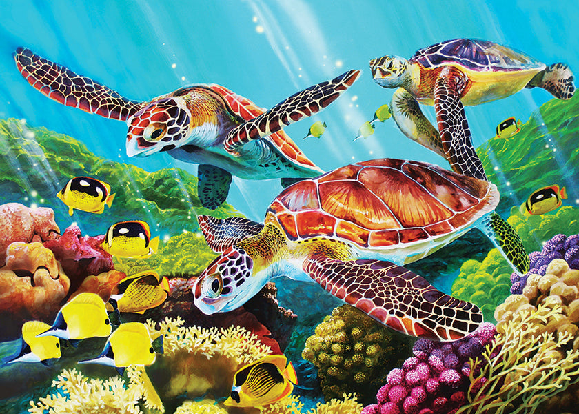 Molokini Sea (tray) 35 piece | 58879 | Cobble Hill Puzzles