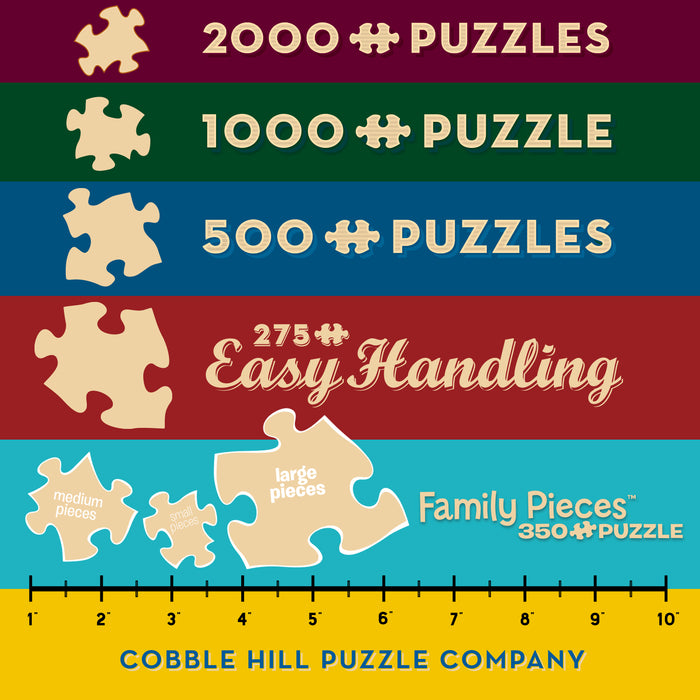 Puzzle 1000 pièces : Paysage de rêve Coloris Unique